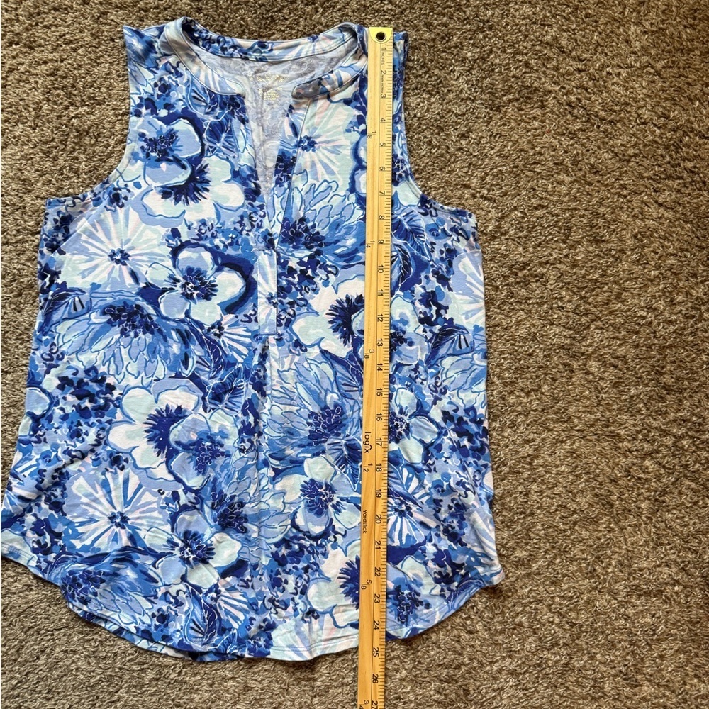 Lilly Pulitzer Raisa Top Catch & Keep - Picture 6 of 8